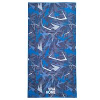 Toalla de Baño VIVA HOME 6VVH5050005 Gris /Turquesa