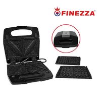 Sandwichera Waflera Placas Intercambiables Finezza FZ-820WS