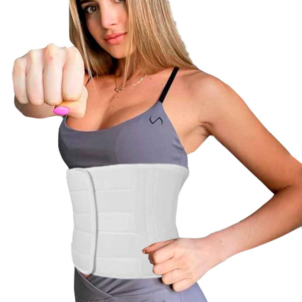Faja Post Operatoria DharK Color Blanco Talla XXXL