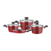 Set de ollas acero Vitrificado 7 piezas Magefesa