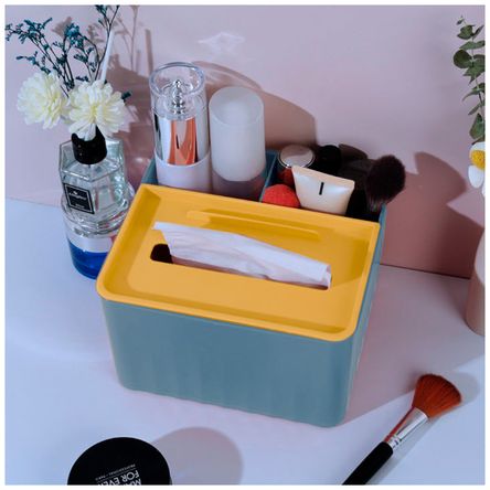 Caja Organizador para Maquillaje Cosméticos con Dispensador de Papel R30 CL