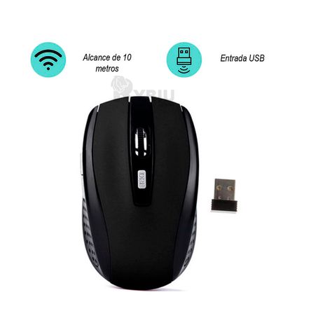 Mouse Inalámbrico USB RYBIU IMPORT