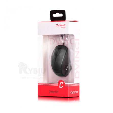 Mouse con Entrada de USB Negro RYBIU IMPORT