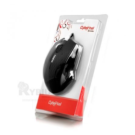 Mouse Optico Rojo Color Negro RYBIU IMPORT