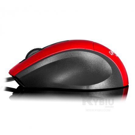 Mouse Cybertel Dvinci con entrada de USB Rojo RYBIU IMPORT