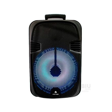 Equipo de Sonido con Bluetooth y Microfono Negro Equipo de Sonido con Bluetooth y Microfono Negro