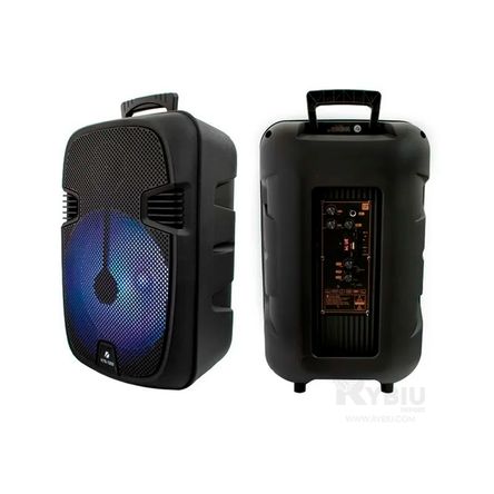 Equipo de Sonido Portatil con Bluetooth Negro Equipo de Sonido Portatil con Bluetooth Negro