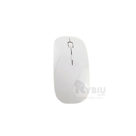 Mouse de Coneccion Inalambrico Slim de Color Blanco Mouse de Coneccion Inalambrico Slim de Color Blanco
