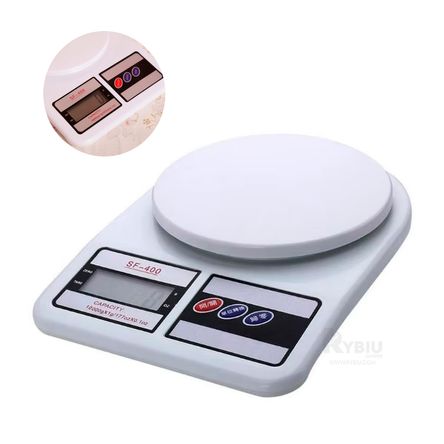 Bascula Gramera Blanco con Uso a Pilas Bascula Gramera Blanco con Uso a Pilas