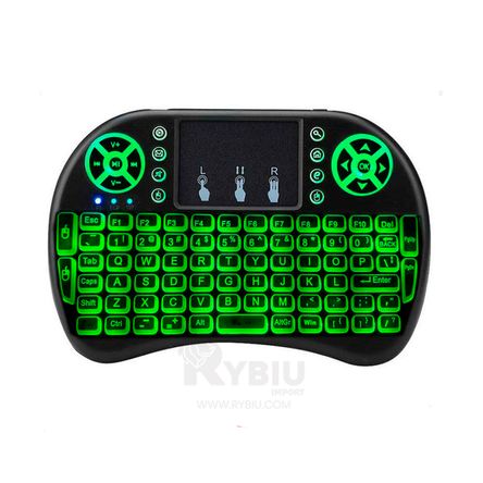 Mini Teclado Inalambrico para Mouse Color Green RYBIU IMPORT