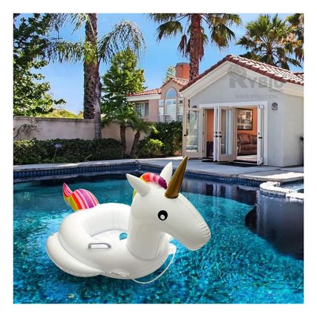 Flotador Inflable en Forma de Unicornio Multicolor RYBIU IMPORT