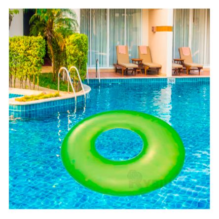 Flotador Verde Neon Intex para Verano
