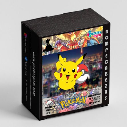 Rompecabezas Puzzles Peru Pokemon  COD314 379 Piezas