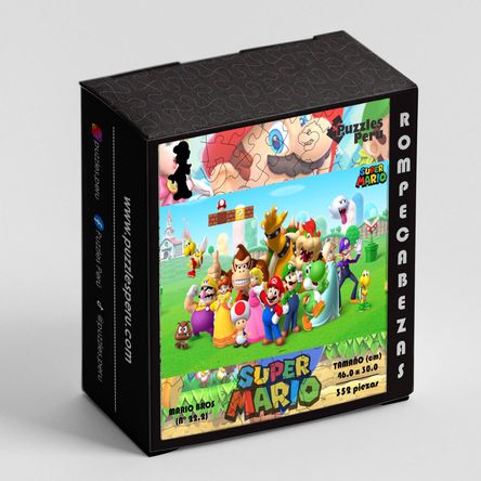 Rompecabezas Puzzles Peru Mario Bros COD222 352 Piezas Rompecabezas Puzzles Peru Mario Bros COD222 352 Piezas