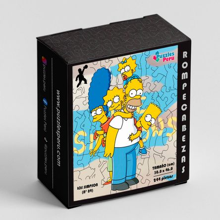 Rompecabezas Puzzles Peru Los Simpsons COD89 244 Piezas