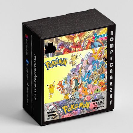 Rompecabezas Puzzles Peru Pokemon  COD3116 379 Piezas