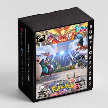 Rompecabezas Puzzles Peru Pokemon  COD3111 379 Piezas