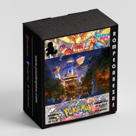 Rompecabezas Puzzles Peru Pokemon  COD312 379 Piezas