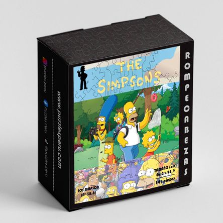 Rompecabezas Puzzles Peru Los Simpsons COD386 341 Piezas