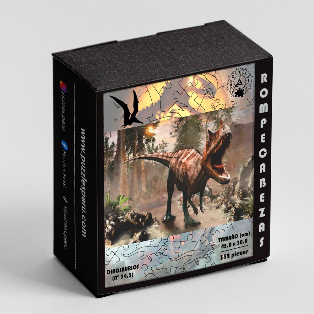 Rompecabezas Puzzles Peru Dinosaurios COD345 332 Piezas Rompecabezas Puzzles Peru Dinosaurios COD345 332 Piezas