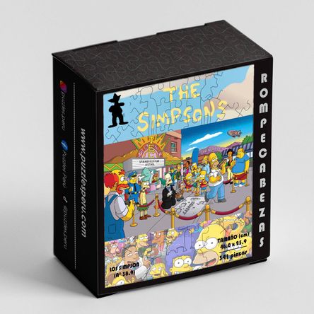 Rompecabezas Puzzles Peru Los Simpsons COD389 341 Piezas