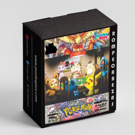 Rompecabezas Puzzles Peru Pokemon  COD311 379 Piezas