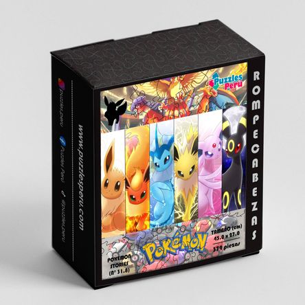 Rompecabezas Puzzles Peru Pokemon  COD318 379 Piezas