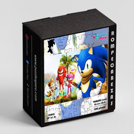 Rompecabezas Puzzles Peru Sonic COD612 100 Piezas