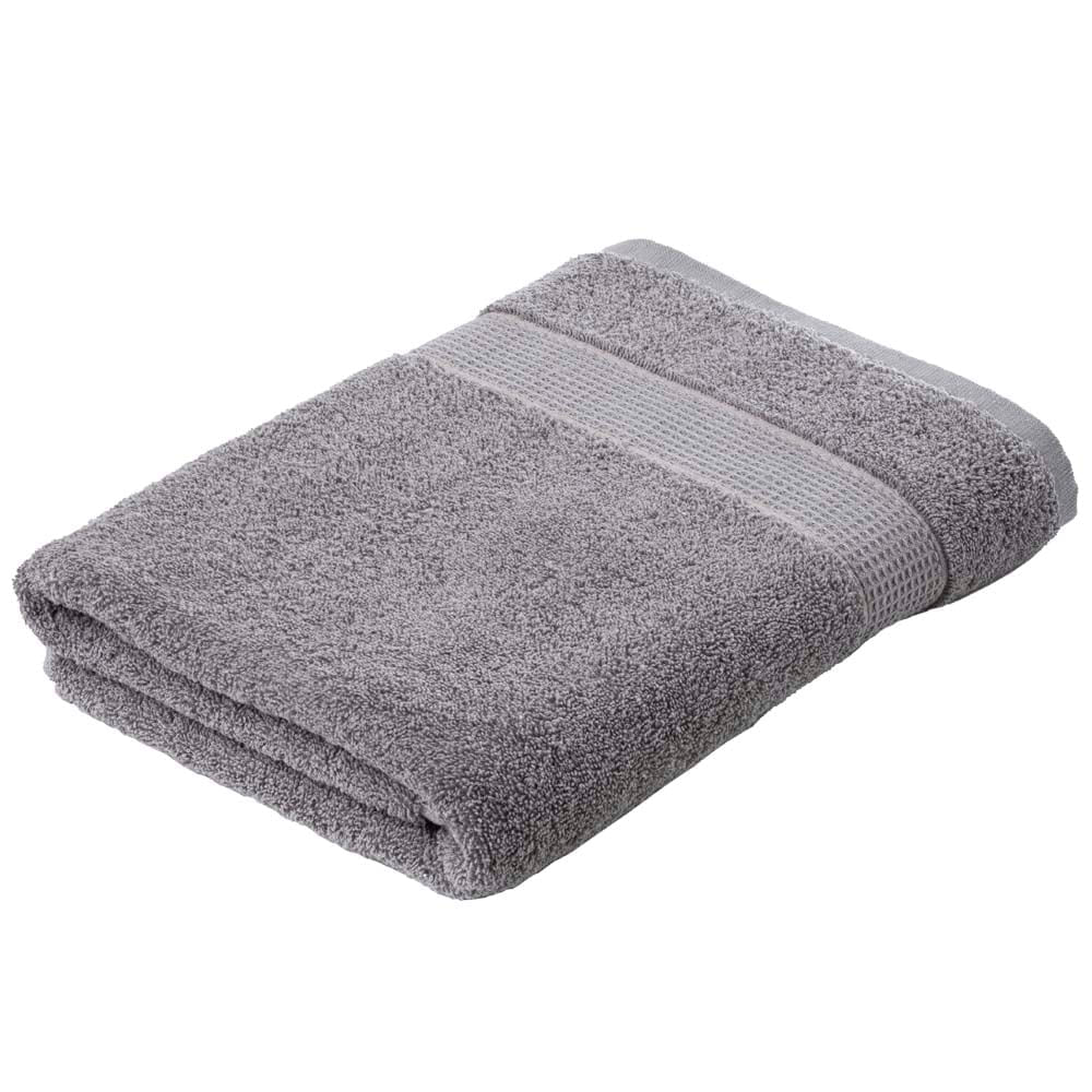 VINARN toalla de mano, gris claro/beige, 50x100 cm - IKEA
