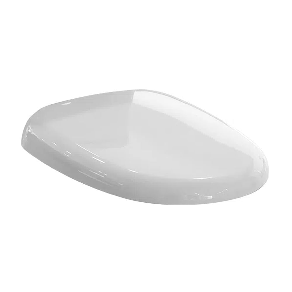 Asiento de Inodoro Vainsa Bali Blanco Elongado de Plástico