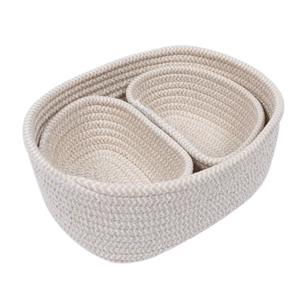 Cesta de Baño Orange Palma Beige x 3