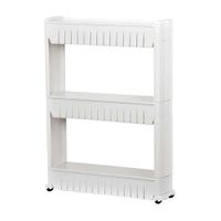 Organizador Slim 3 niveles con ruedas Orange