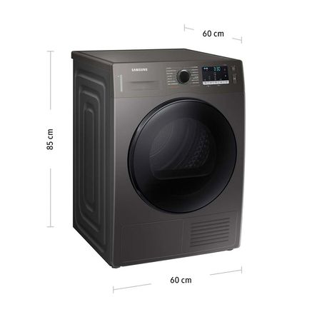 Secadora SAMSUNG Carga Frontal 9Kg DV90TA040BX/PE Inox - Promart