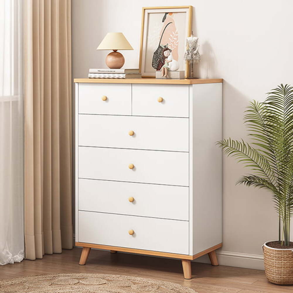 Aparador Vintage Moderno Vale 6 Cajones