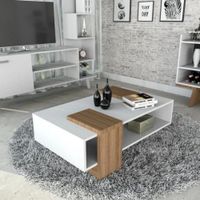 Mesa de99 Centro Moderna Kelly Blanco