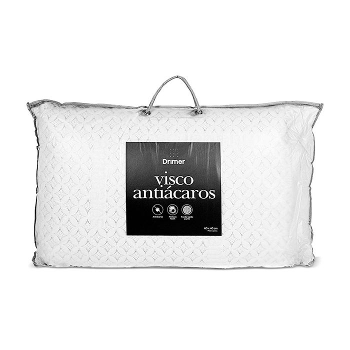 Almohada DRIMER Visco Antiácaros Paquete 1un Promart