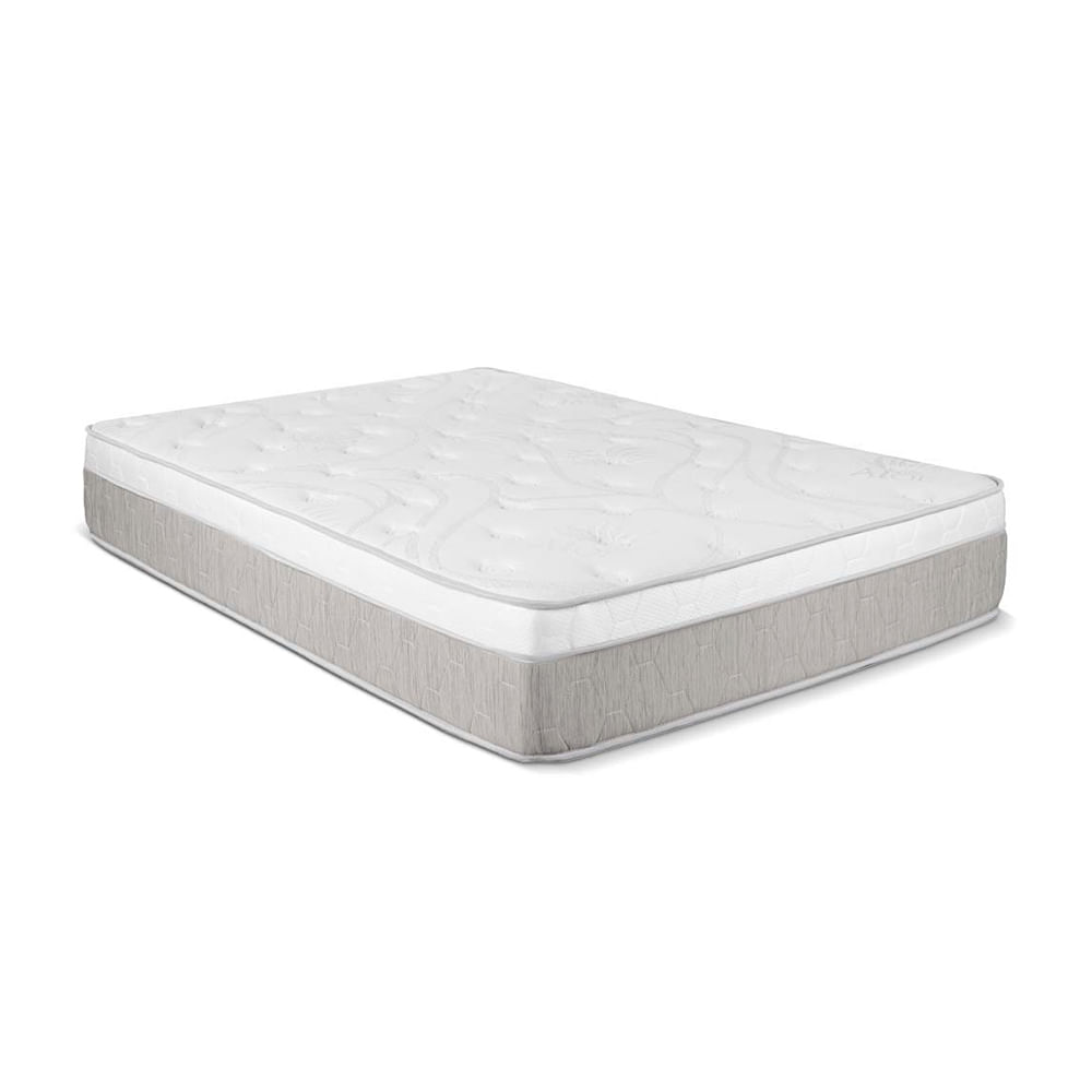 Colchón El Cisne Dynamic Queen + 2 Almohadas de Fibra + Protector