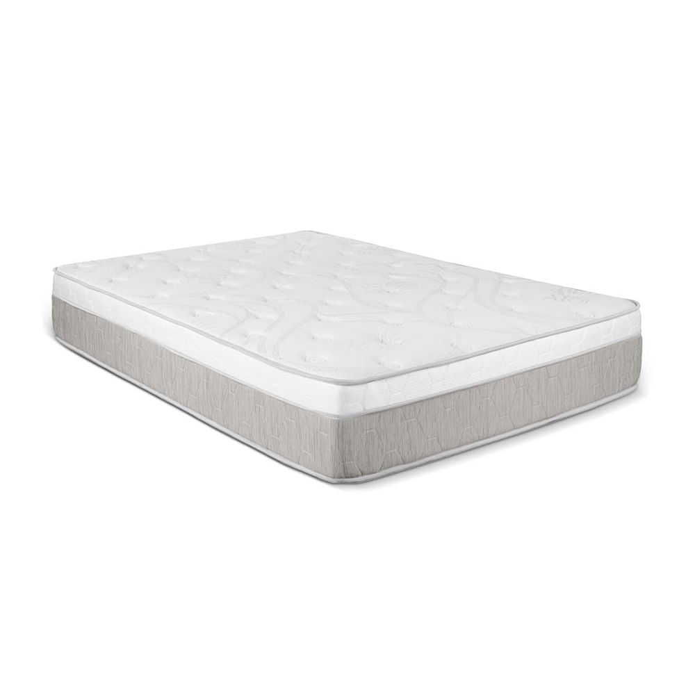 Colchón El Cisne Dynamic King + 3 Almohadas de Fibra + Protector