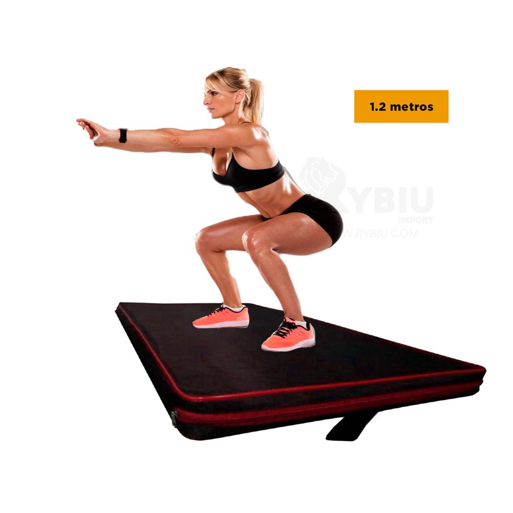 Colchonetas para Deporte Rojo 1.2M Colchonetas para Deporte Rojo 1.2M
