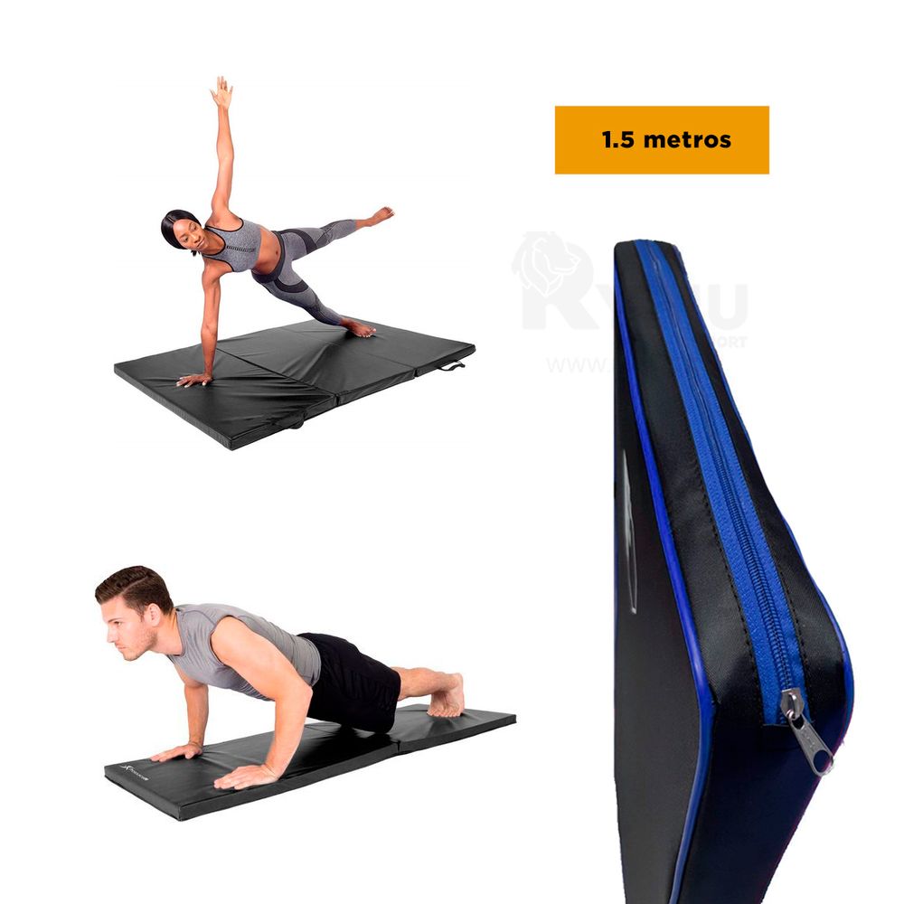 Colchoneta para Ejercicios Azul de 1.5M Colchoneta para Ejercicios Azul de 1.5M
