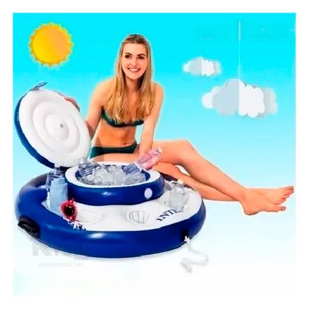 Contenedor de Bebidas Inflable de Piscina  RYBIU IMPORT