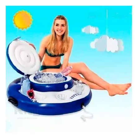 Contenedor de Bebidas Inflable de Piscina Contenedor de Bebidas Inflable de Piscina