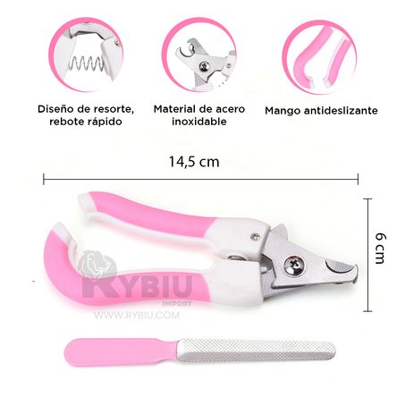 Gatitos Cortauñas Pequeño Rosado Gatitos Cortauñas Pequeño Rosado