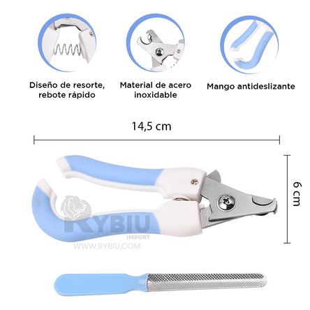 Gatitos Cortauñas Pequeño Azul Gatitos Cortauñas Pequeño Azul