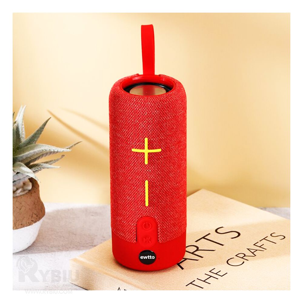 Reproductor de Musica para Exteriores Rojo EWTTO ET P1728BT Reproductor de Musica para Exteriores Rojo EWTTO ET P1728BT