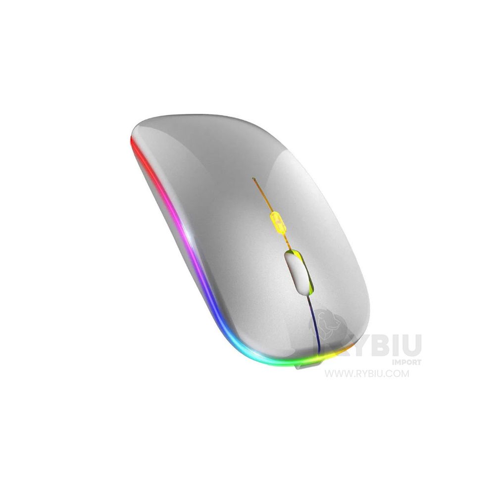 Mouse Inalambrico Dual de Color Gris para Laptop Mouse Inalambrico Dual de Color Gris para Laptop