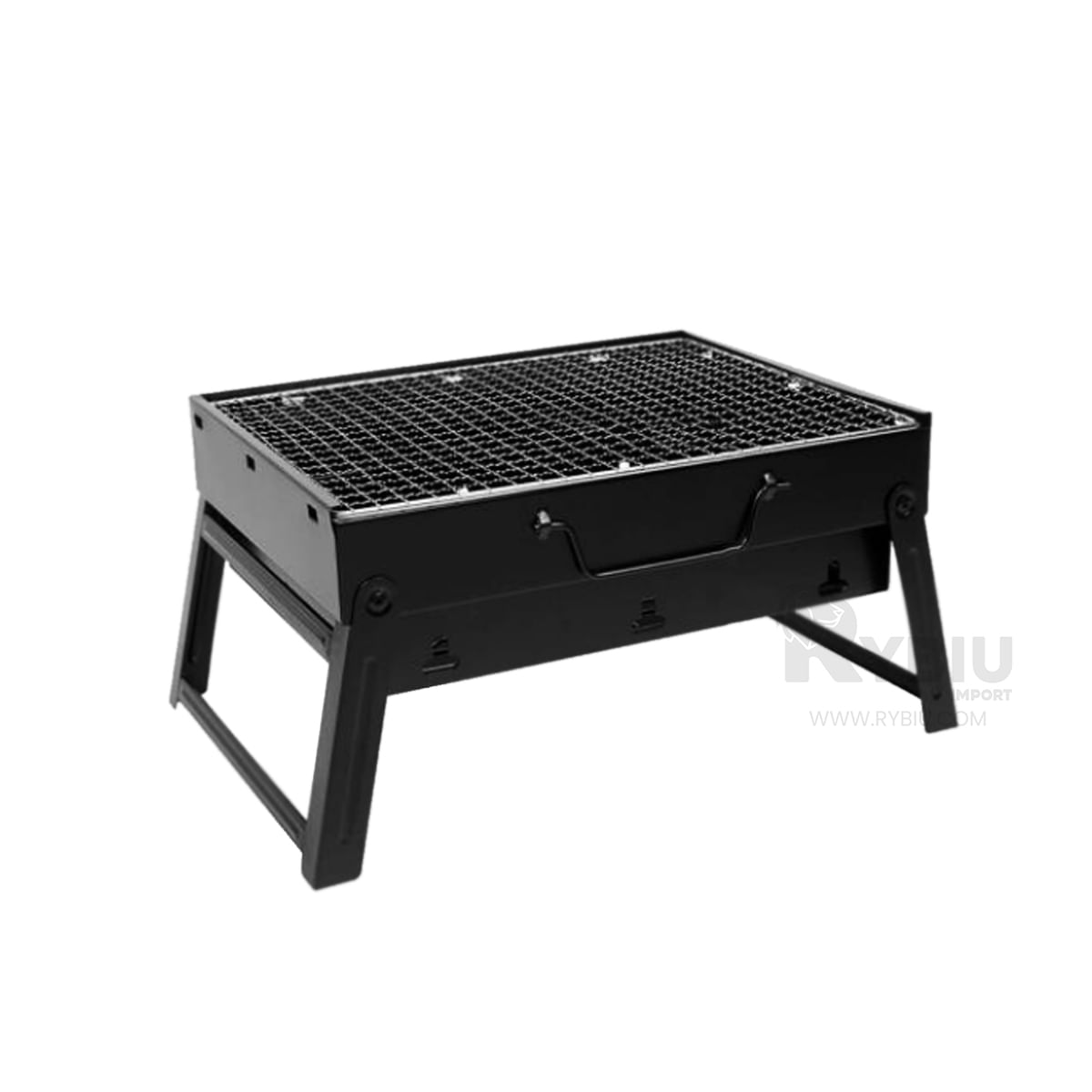 Mini Parrilla Portatil con Carbon para Jardin