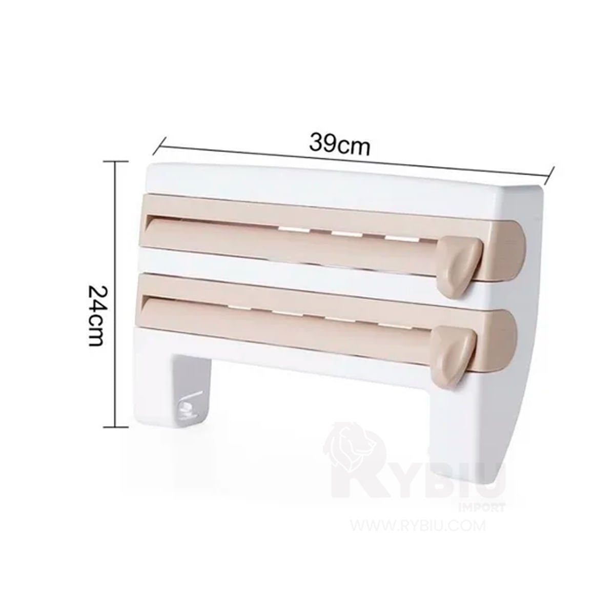 Organizador de Cocina Papel Toalla Color Beige
