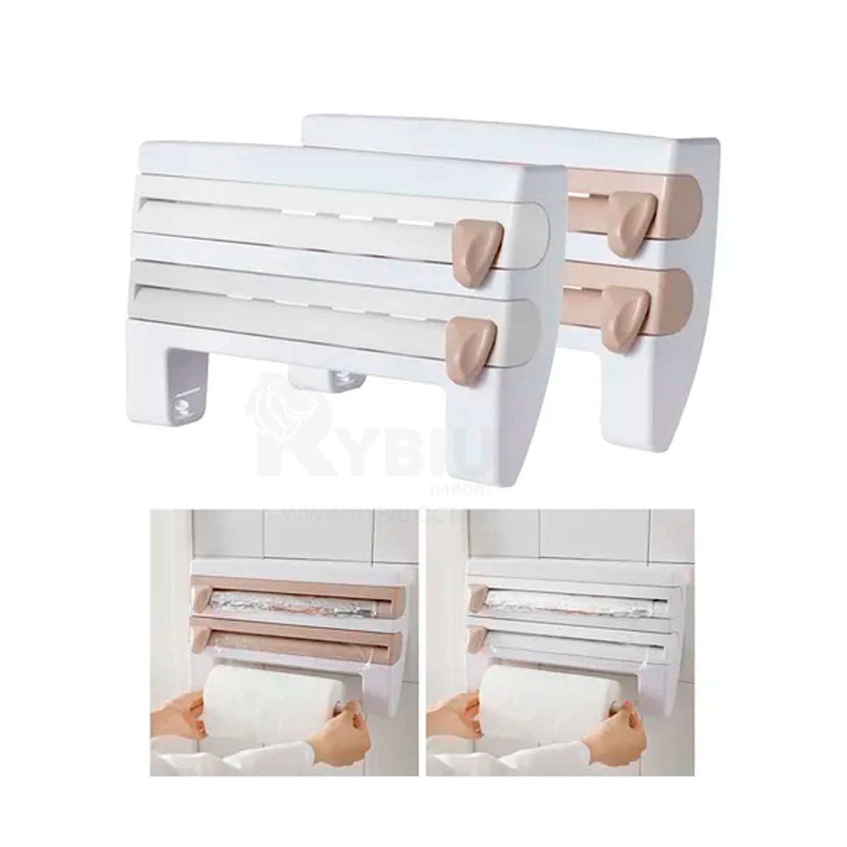 Organizador Estante de Cocina Color Beige