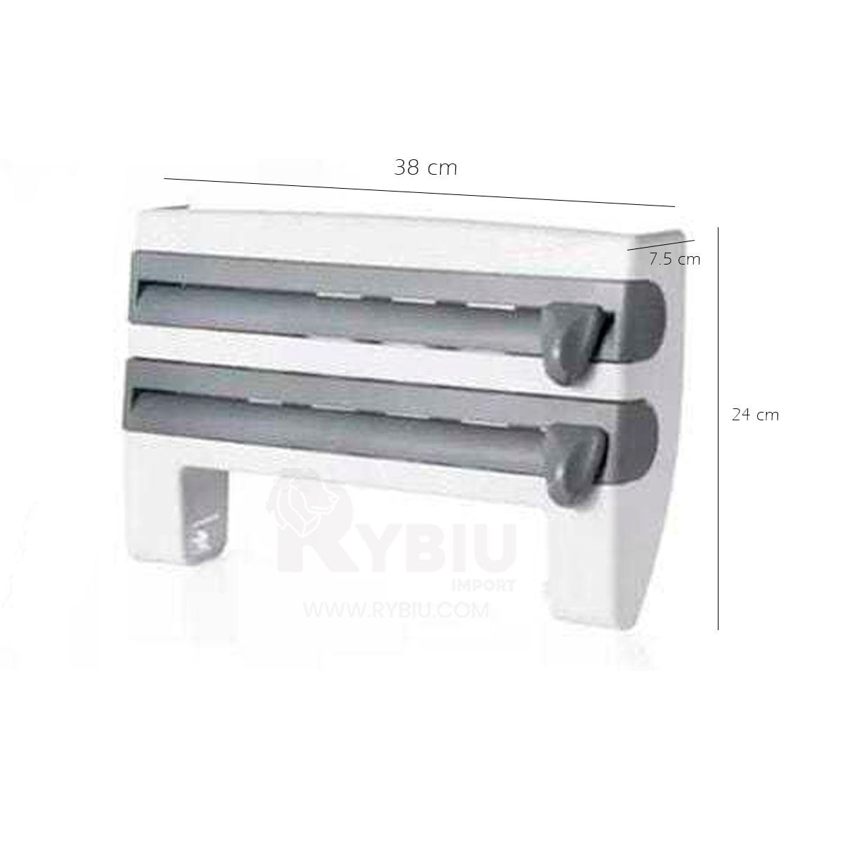 Organizador de Cocina Color Plomo para Pared